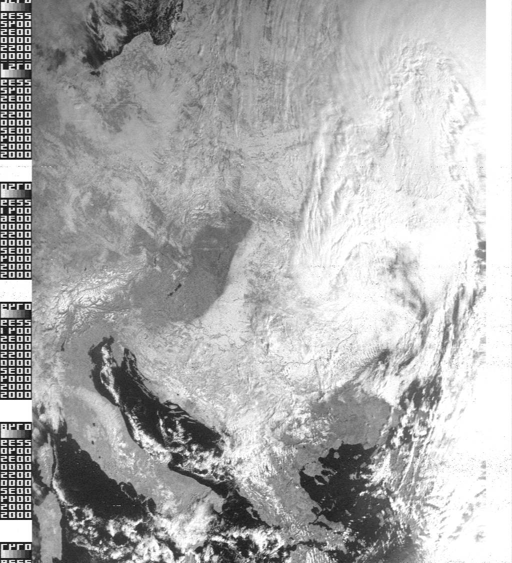 A 2001. februr 27-n kszlt Okean-O felvtel